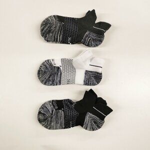 3-Pack Bombas Women's Running Ankle Socks Size L Comfort Fit Essentials